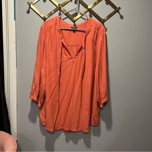 Torrid Coral Blouse